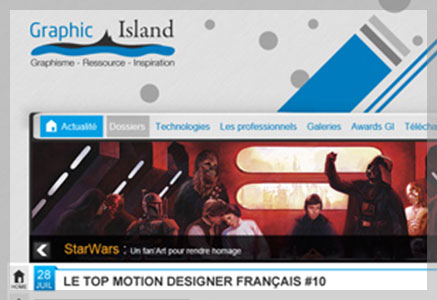 Hassan Baalla travail graphics island